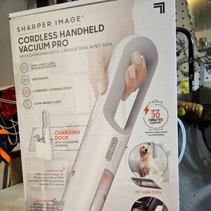 Sharper Image handheld cordless vac